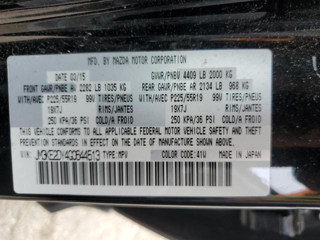 JM3KE2DY4G0644513 - 2016 MAZDA CX-5 GT BLACK photo 12