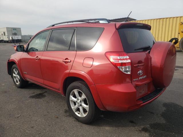 JTMZK31V39D002747 - 2009 TOYOTA RAV4 LIMITED RED photo 2