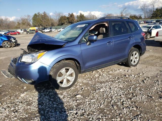 JF2SJAHC9GH529681 - 2016 SUBARU FORESTER 2.5I LIMITED BLUE photo 1
