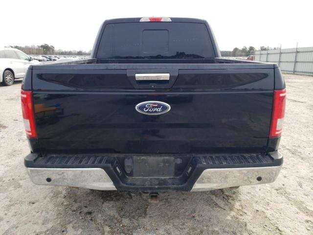 1FTEW1EF6HFA81571 - 2017 FORD F150 SUPERCREW BLACK photo 6