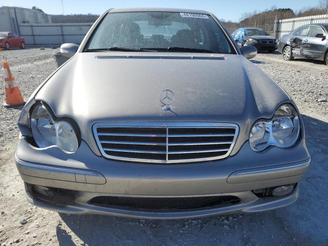 WDBRF52H26F768377 - 2006 MERCEDES-BENZ C 230 SILVER photo 5