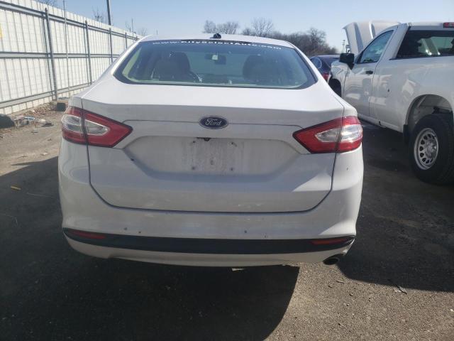 3FA6P0LU3DR336032 - 2013 FORD FUSION SE HYBRID WHITE photo 6