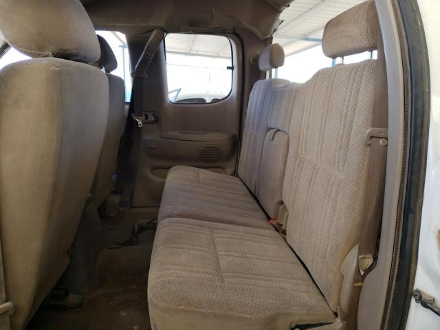 5TBRT3417YS056957 - 2000 TOYOTA TUNDRA ACCESS CAB თეთრი ფოტო 10