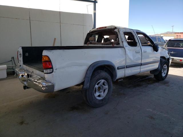 5TBRT3417YS056957 - 2000 TOYOTA TUNDRA ACCESS CAB თეთრი ფოტო 3