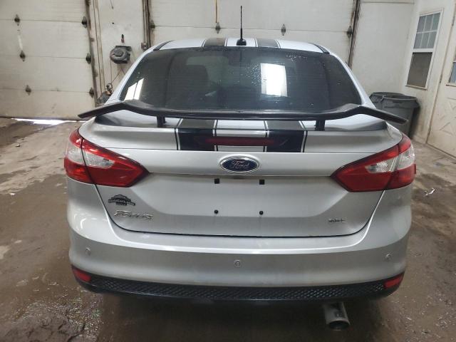 1FAHP3H25CL157845 - 2012 FORD FOCUS SEL SILVER photo 6