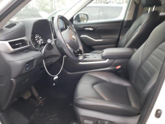 5TDGZRAH2MS520958 - 2021 TOYOTA HIGHLANDER XLE 白色 照片 7