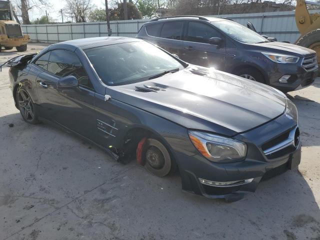 WDDJK7EA7DF019162 - 2013 MERCEDES-BENZ SL 63 AMG BLUE photo 4