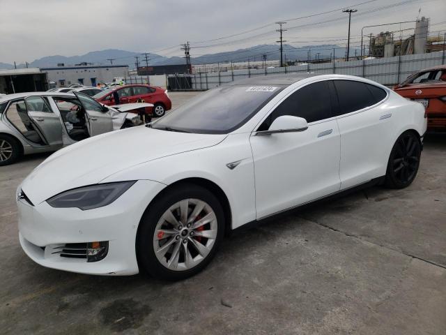 5YJSA1E4XFF116680 - 2015 TESLA MODEL S 白色 照片 1