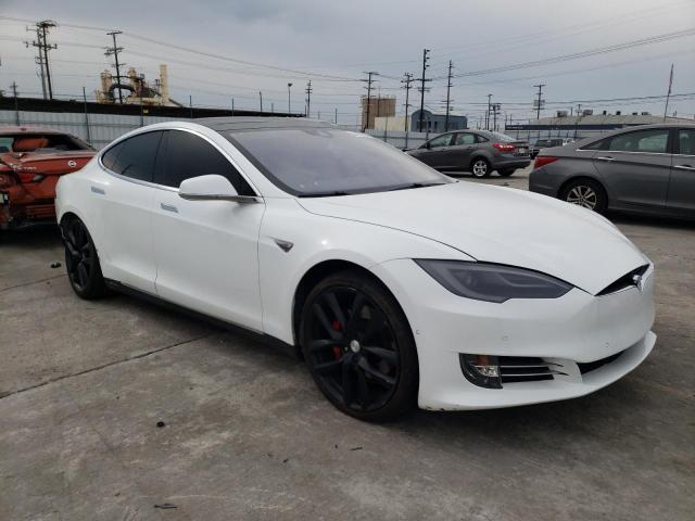 5YJSA1E4XFF116680 - 2015 TESLA MODEL S 白色 照片 4