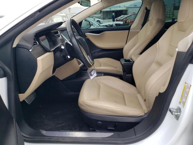 5YJSA1E4XFF116680 - 2015 TESLA MODEL S 白色 照片 7