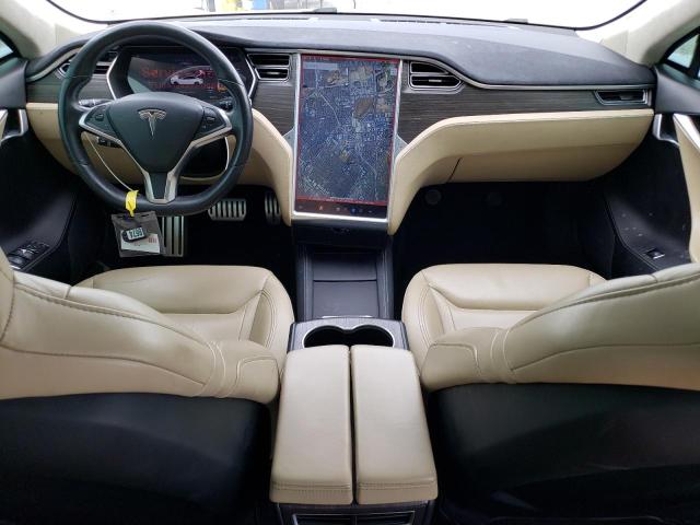 5YJSA1E4XFF116680 - 2015 TESLA MODEL S 白色 照片 8