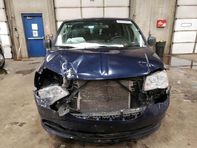 2C4RDGBG5FR624339 - 2015 DODGE GRAND CARA SE BLUE photo 5