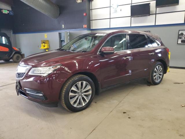 5FRYD4H44GB008876 - 2016 ACURA MDX TECHNOLOGY BURGUNDY photo 1