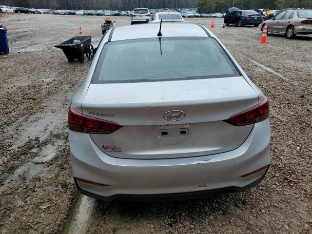 3KPC24A61ME132361 - 2021 HYUNDAI ACCENT SE SILVER photo 6