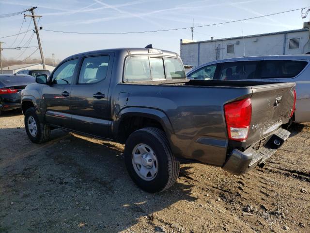 3TMCZ5ANXHM062539 - 2017 TOYOTA TACOMA DOUBLE CAB GRAY photo 2