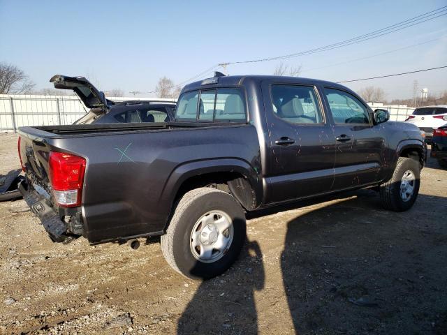 3TMCZ5ANXHM062539 - 2017 TOYOTA TACOMA DOUBLE CAB GRAY photo 3