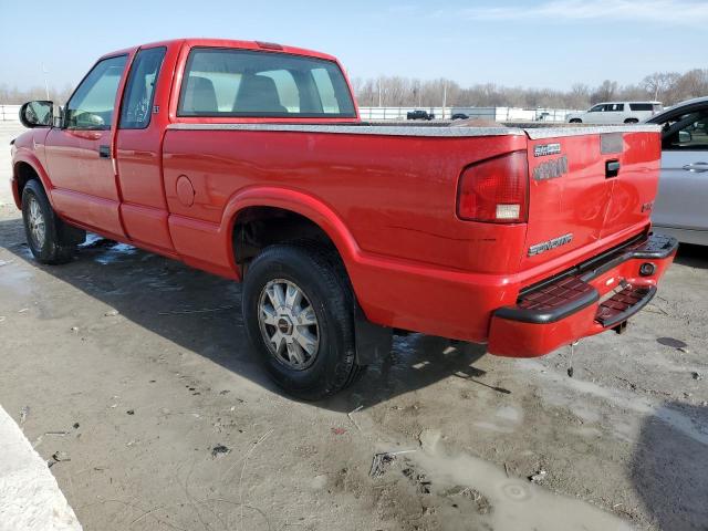 1GTDT19X938107066 - 2003 GMC SONOMA RED photo 2