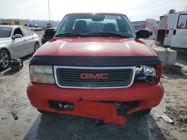 1GTDT19X938107066 - 2003 GMC SONOMA RED photo 5