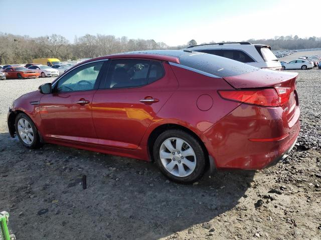 5XXGN4A73FG425559 - 2015 KIA OPTIMA EX RED photo 2