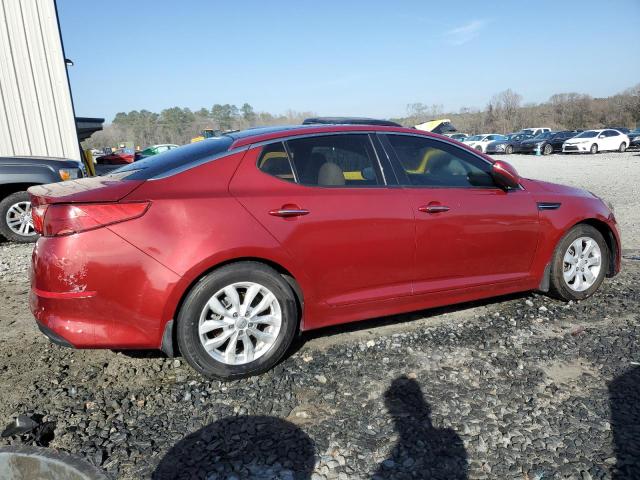 5XXGN4A73FG425559 - 2015 KIA OPTIMA EX RED photo 3