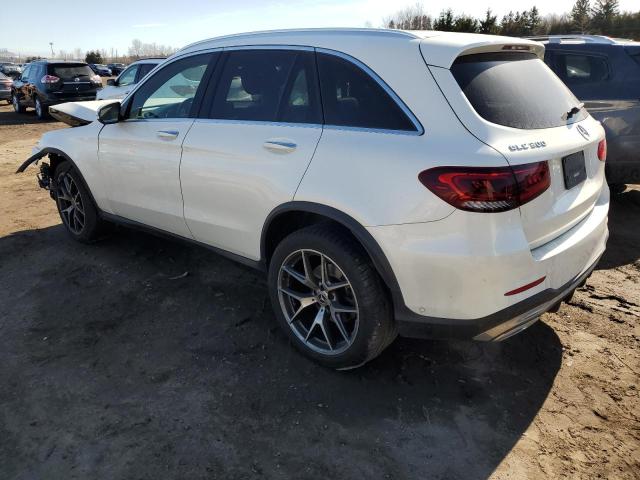 W1N0G8EB6MV269836 - 2021 MERCEDES-BENZ GLC 300 4MATIC WHITE photo 2