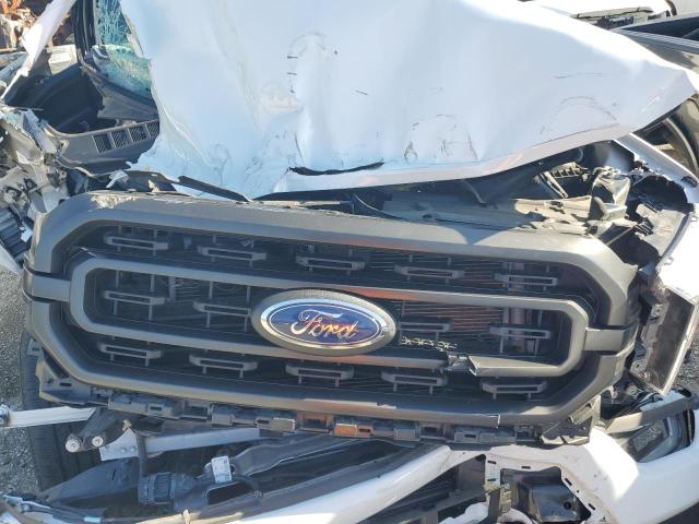 1FTEW1CP8NFB20863 - 2022 FORD F150 SUPERCREW WHITE photo 11