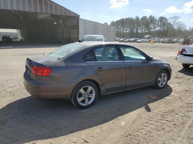 3VW3L7AJ7DM420262 - 2013 VOLKSWAGEN JETTA TDI BROWN photo 3