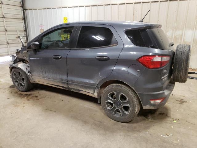 MAJ3P1RE2JC161002 - 2018 FORD ECOSPORT S GRAY photo 2