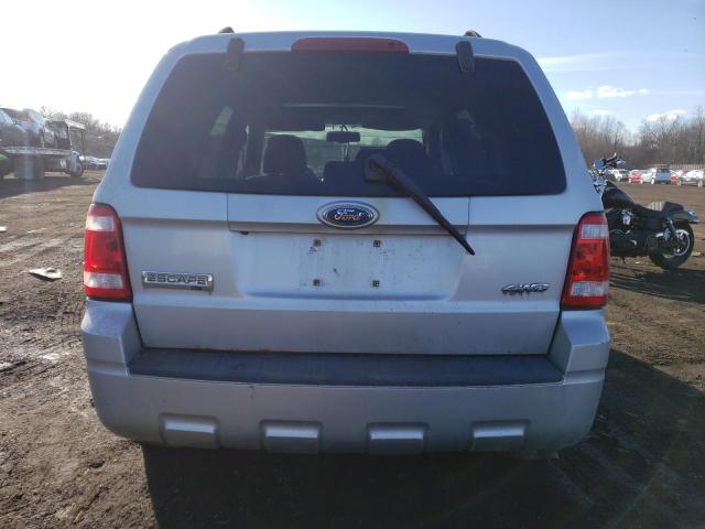 1FMCU93769KA09135 - 2009 FORD ESCAPE XLT SILVER photo 6
