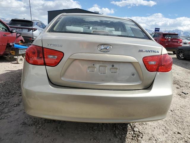 KMHDU46DX7U047154 - 2007 HYUNDAI ELANTRA GLS GOLD photo 6