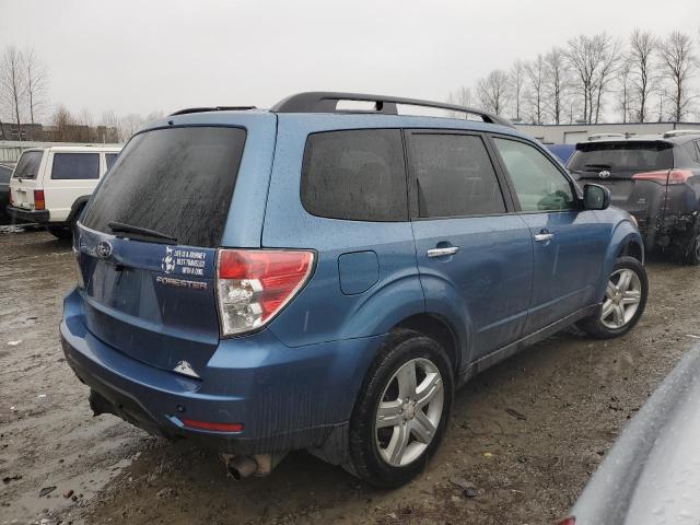 JF2SH63629H796206 - 2009 SUBARU FORESTER 2.5X PREMIUM BLUE photo 3