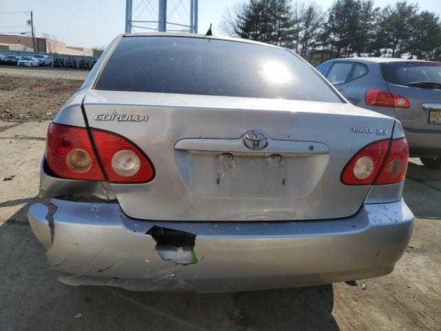 1NXBR32E58Z037473 - 2008 TOYOTA COROLLA CE SILVER photo 6