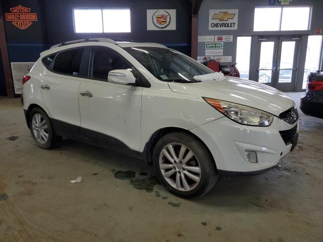 KM8JUCAC6DU583851 - 2013 HYUNDAI TUCSON GLS WHITE photo 4