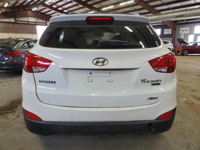 KM8JUCAC6DU583851 - 2013 HYUNDAI TUCSON GLS WHITE photo 6