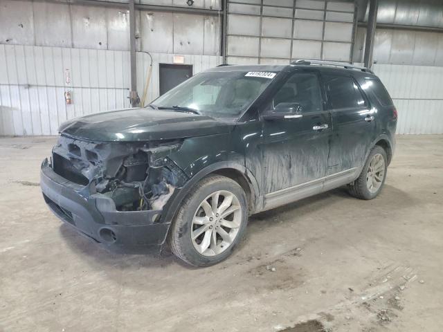 1FM5K8F82DGC23788 - 2013 FORD EXPLORER LIMITED GREEN photo 1