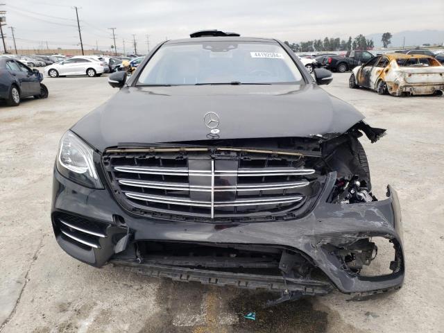 WDDUG6GB0JA414565 - 2018 MERCEDES-BENZ S 450 BLACK photo 5