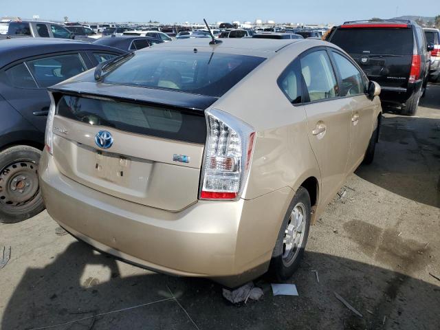 JTDKN3DU2B0253929 - 2011 TOYOTA PRIUS GOLD photo 3