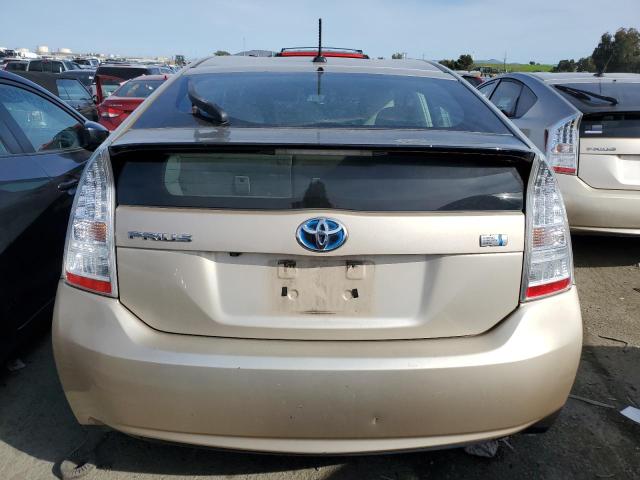 JTDKN3DU2B0253929 - 2011 TOYOTA PRIUS GOLD photo 6