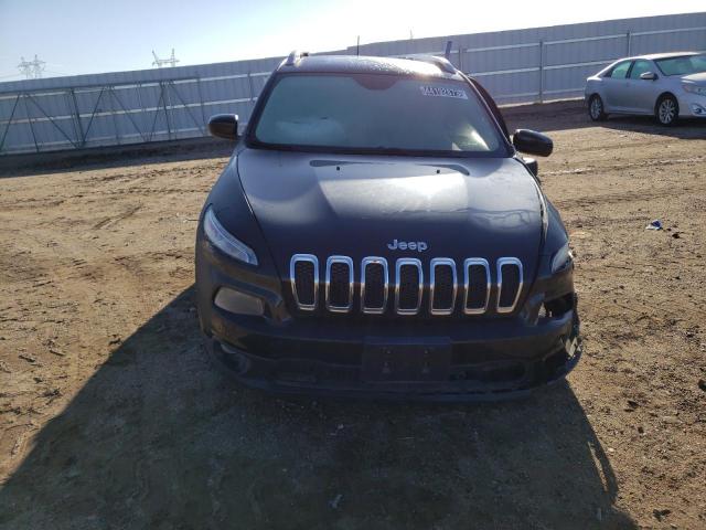 1C4PJMCS0EW179550 - 2014 JEEP CHEROKEE LATITUDE BLACK photo 5