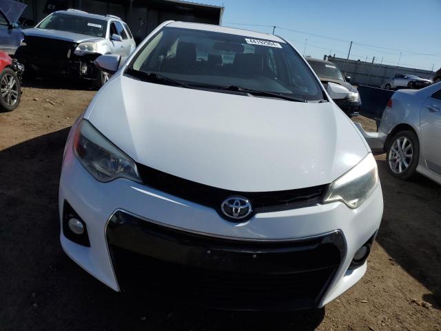 2T1BURHE5EC038726 - 2014 TOYOTA COROLLA L WHITE photo 5