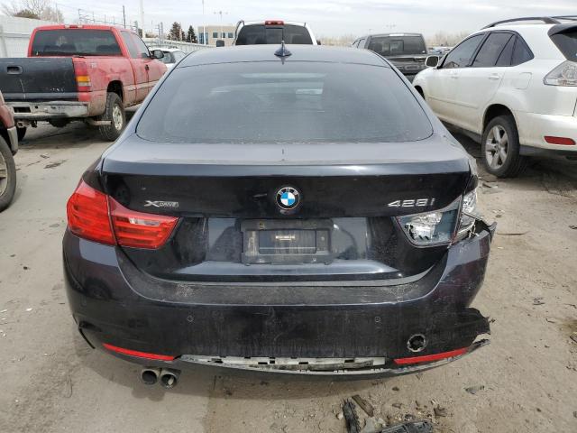WBA4A7C50FD415039 - 2015 BMW 428 XI GRAN COUPE BLACK photo 6