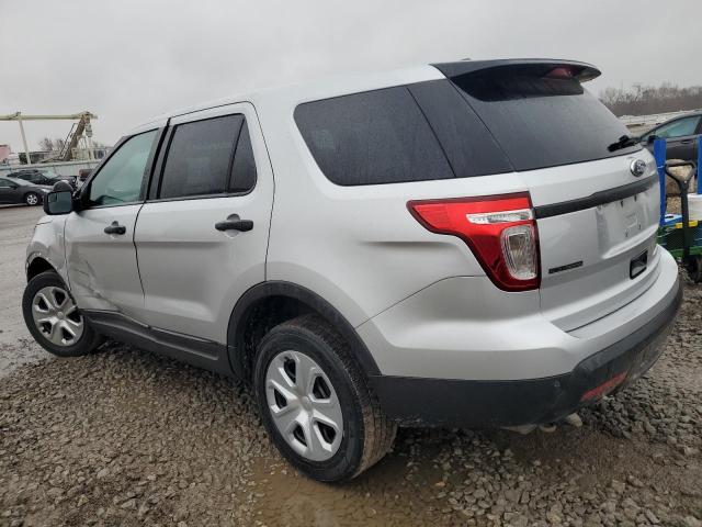 1FM5K8ARXEGA28586 - 2014 FORD EXPLORER POLICE INTERCEPTOR SILVER photo 2