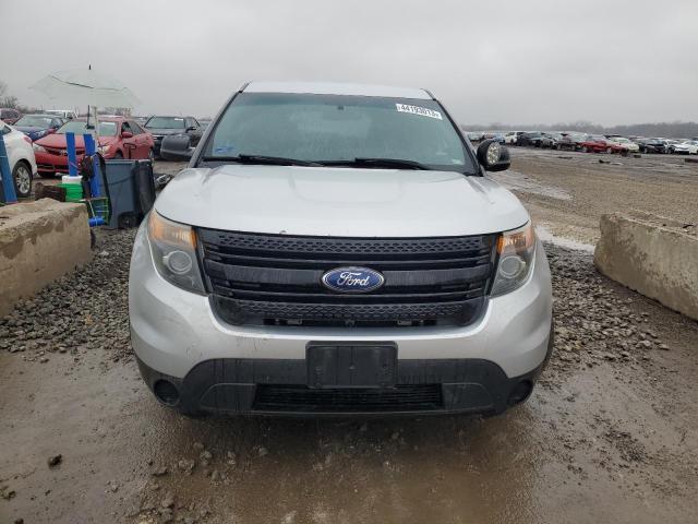 1FM5K8ARXEGA28586 - 2014 FORD EXPLORER POLICE INTERCEPTOR SILVER photo 5
