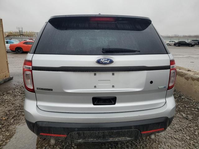 1FM5K8ARXEGA28586 - 2014 FORD EXPLORER POLICE INTERCEPTOR SILVER photo 6
