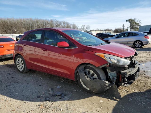 KMHD35LH8HU357644 - 2017 HYUNDAI ELANTRA GT RED photo 4