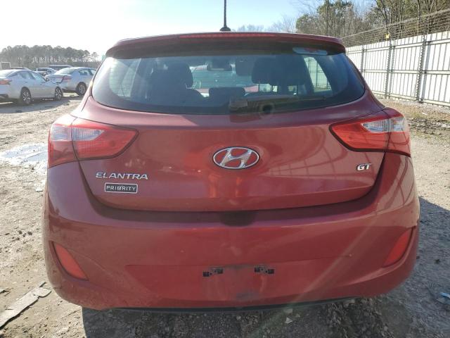 KMHD35LH8HU357644 - 2017 HYUNDAI ELANTRA GT RED photo 6