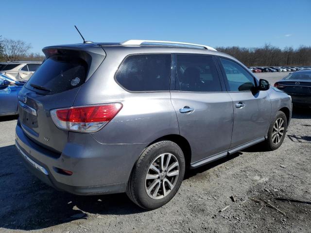 5N1AR2MN9FC649827 - 2015 NISSAN PATHFINDER S 银色 照片 3