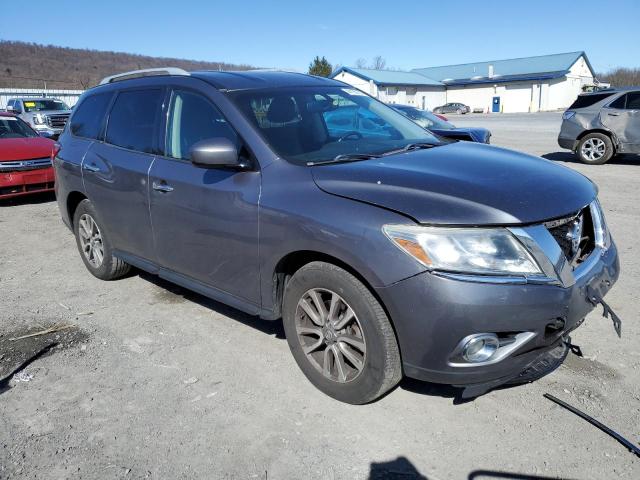 5N1AR2MN9FC649827 - 2015 NISSAN PATHFINDER S 银色 照片 4