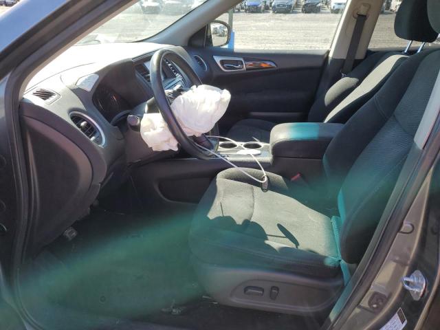 5N1AR2MN9FC649827 - 2015 NISSAN PATHFINDER S 银色 照片 7