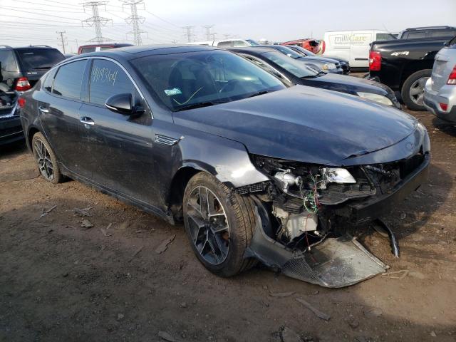 5XXGT4L37LG445227 - 2020 KIA OPTIMA LX GRAY photo 4